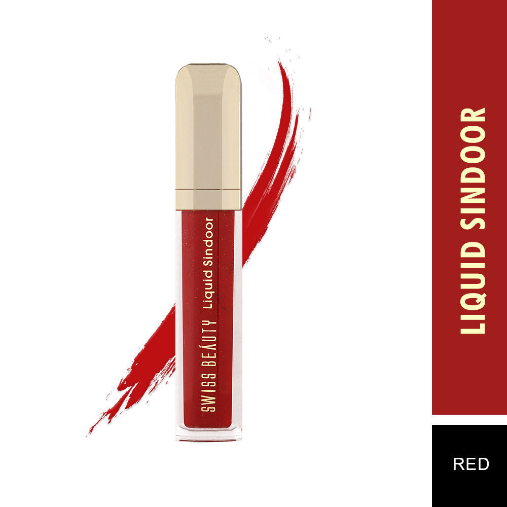 Waterproof Bridal Glam Liquid Sindoor - Red