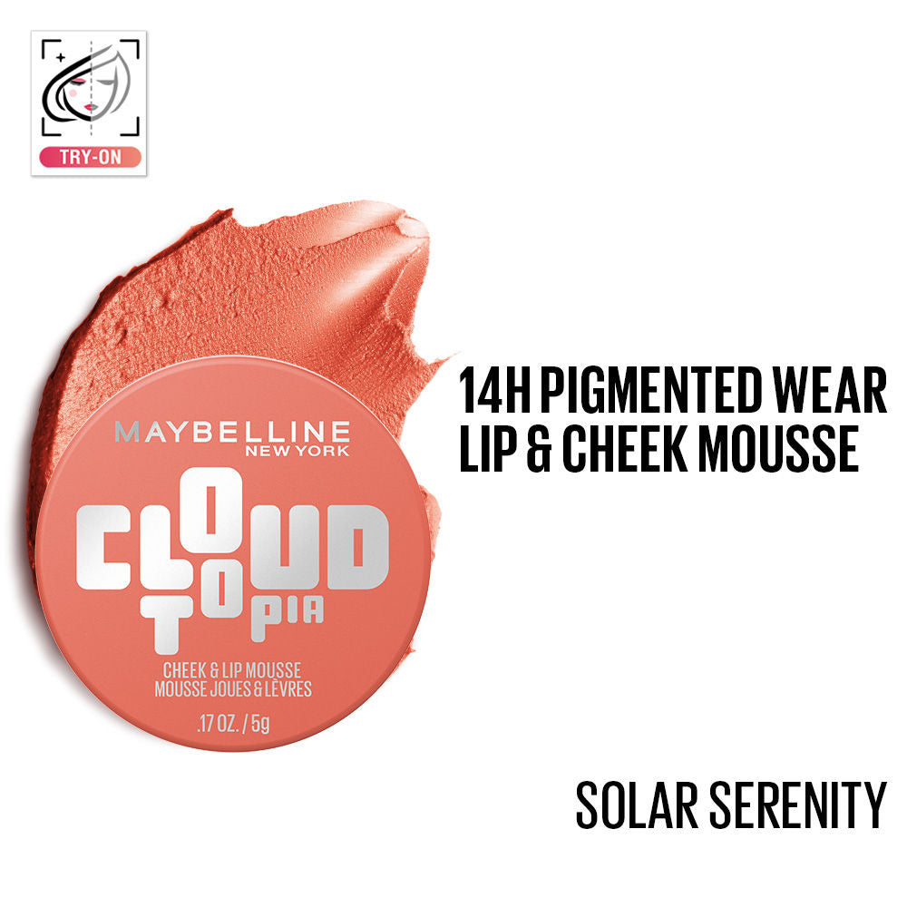 Cloudtopia Cheek & Lip Mousse Blush - Solor Serenity