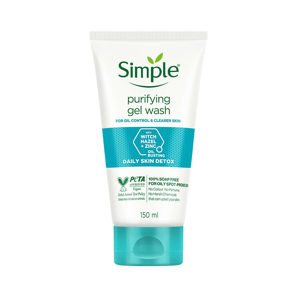 Daily Skin Detox Purifying Facial Wash, 100% Soap Free | Gentle on Acne prone skin