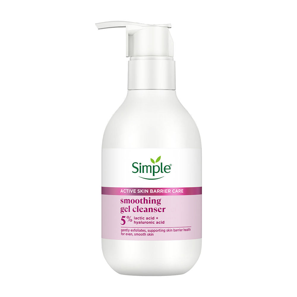 Active Skin Barrier Care with 5% AHA, Gel Cleanser for Gentle Exfoliation