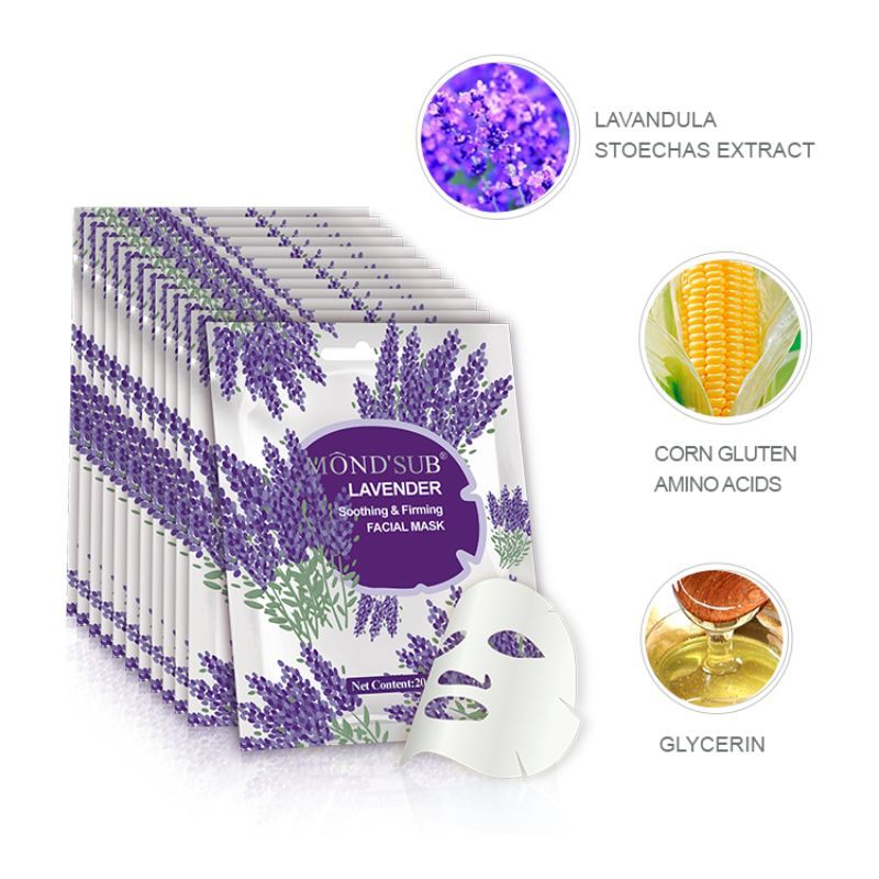 Lavender Soothing & Firming Facial Mask Sheet