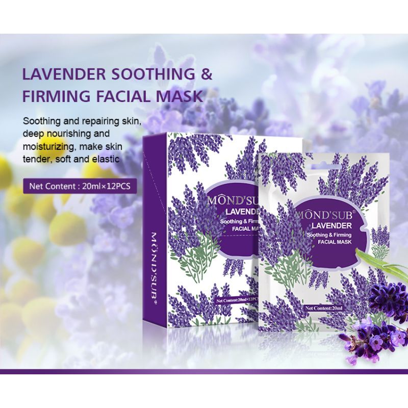 Lavender Soothing & Firming Facial Mask Sheet