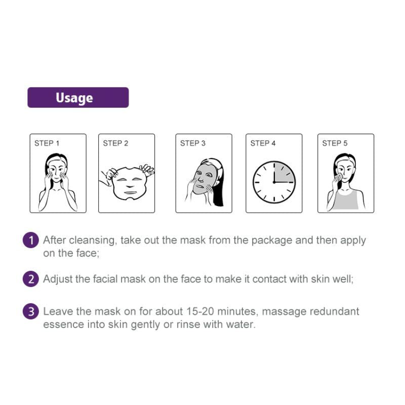 Lavender Soothing & Firming Facial Mask Sheet