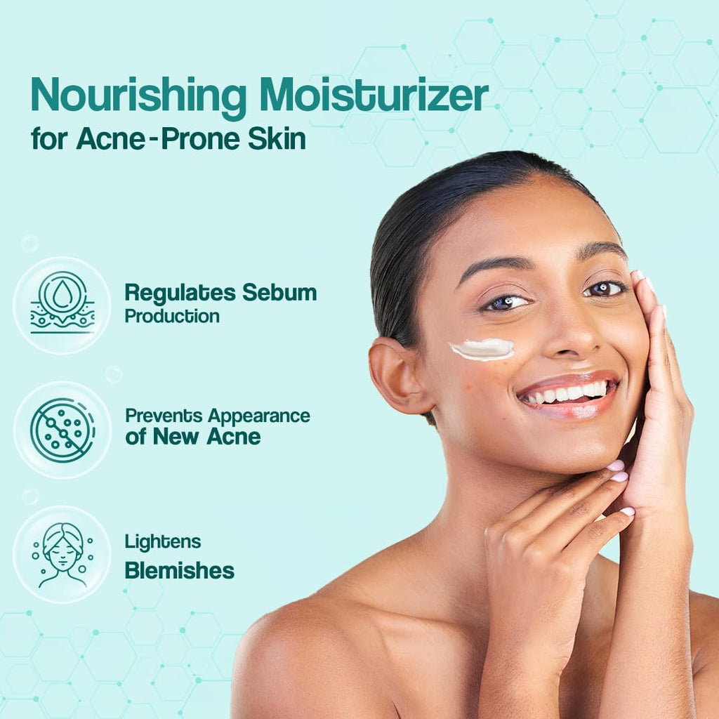 Acne Control Moisturizer| Oily Skin Friendly| Lightens Acne Scars|75g