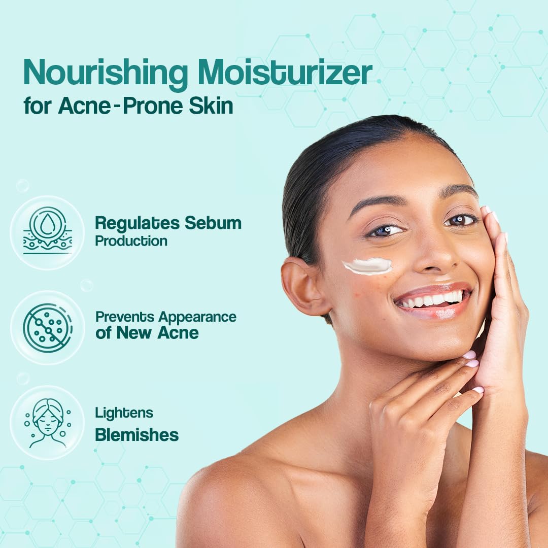 Acne Control Moisturizer| Oily Skin Friendly| Lightens Acne Scars|75g