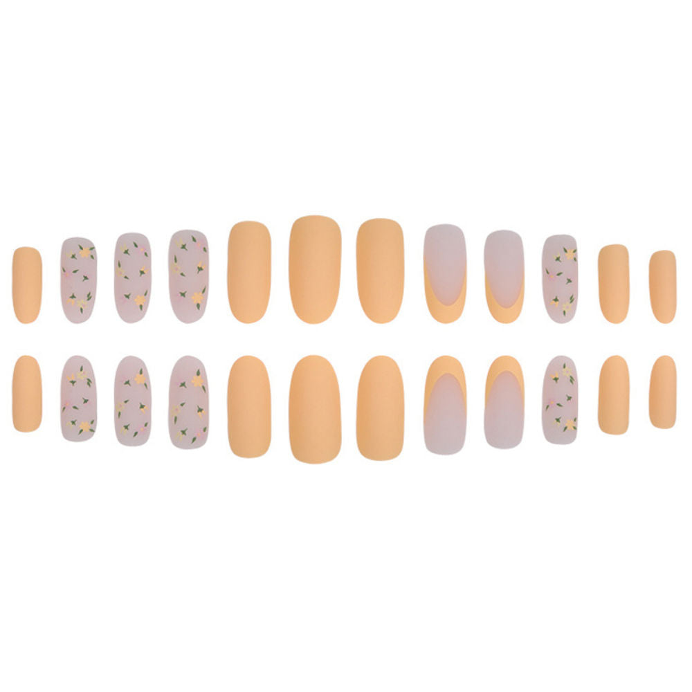 Matte Light Orange & Skin Color