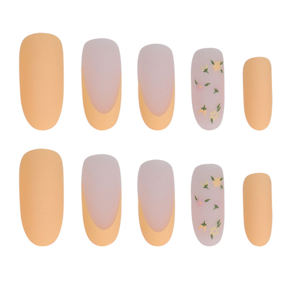 Matte Light Orange & Skin Color