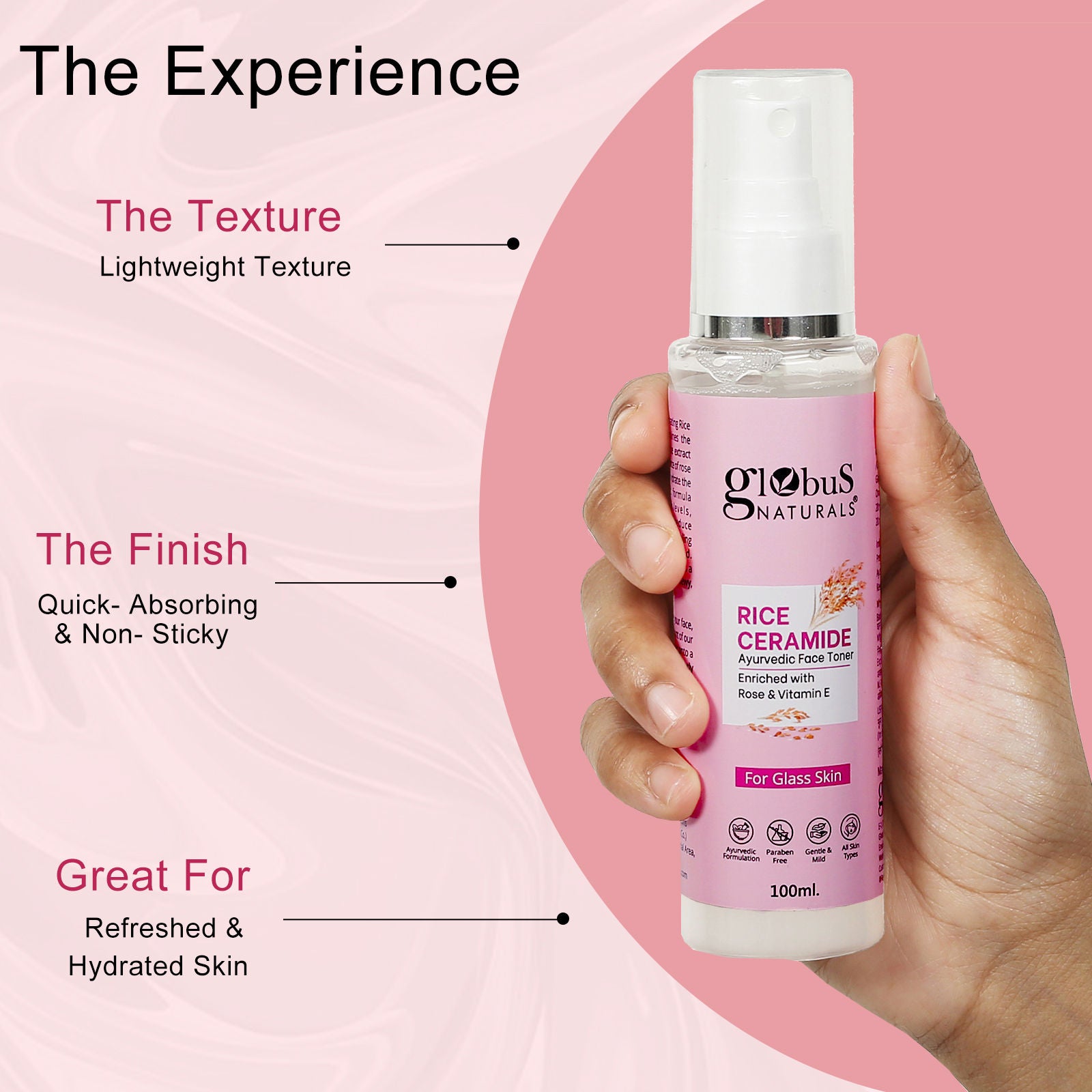 Rice Ceramide Ayurvedic Face Toner