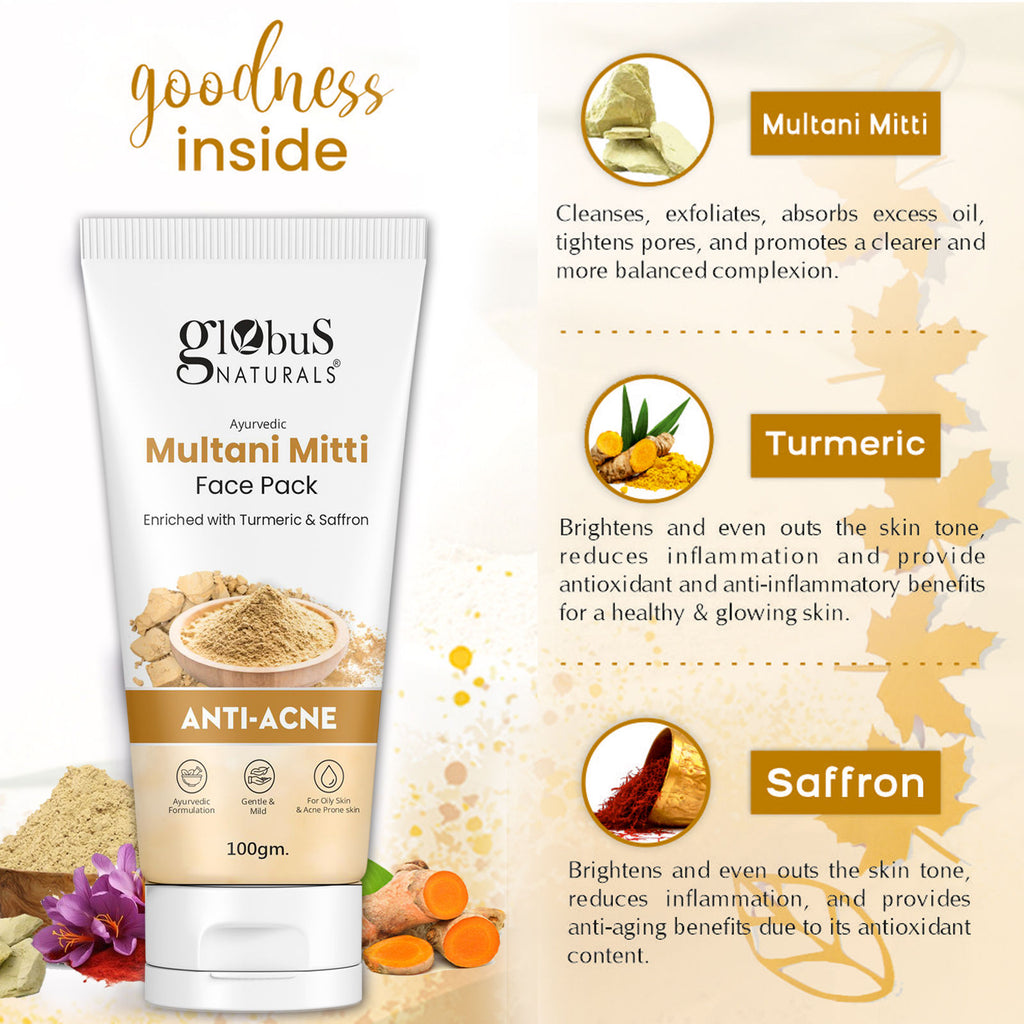 Anti Acne Multani Mitti Face Pack