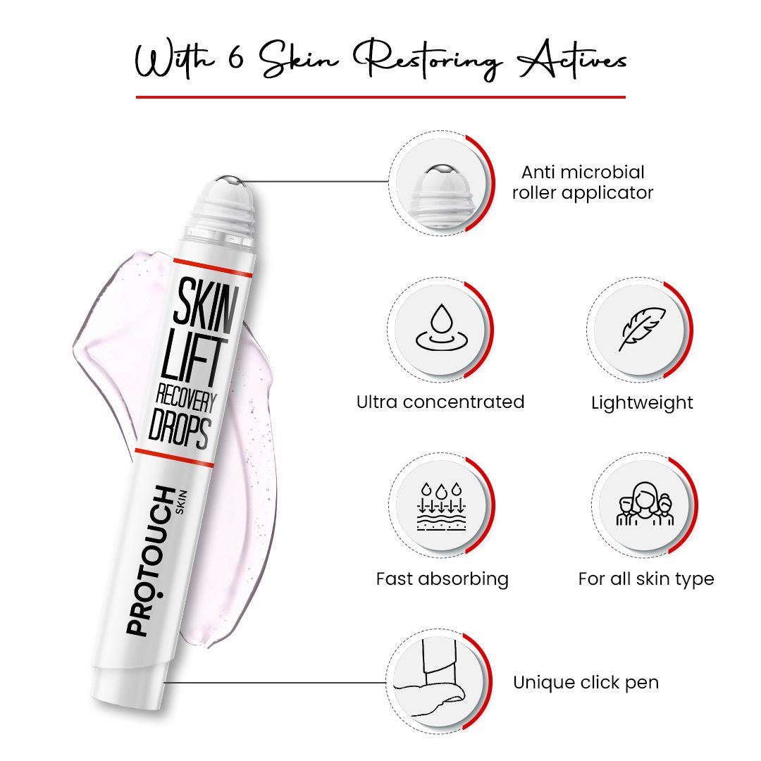 Skin Lift Recovery Serum with Retinol and Korean Kombaucha, Prevents Wrinkle & Ageing