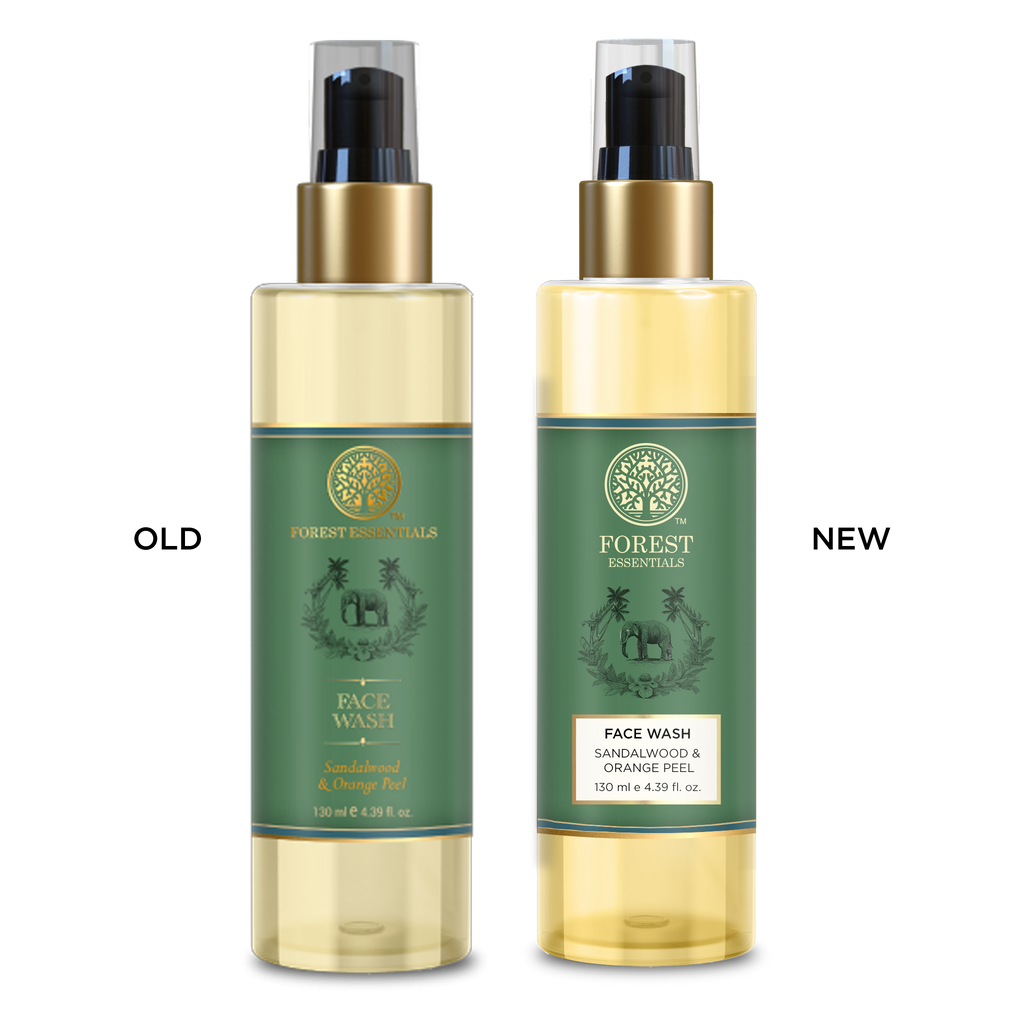 Facial Cleanser Sandalwood & Orange Peel Ayurvedic Face Wash
