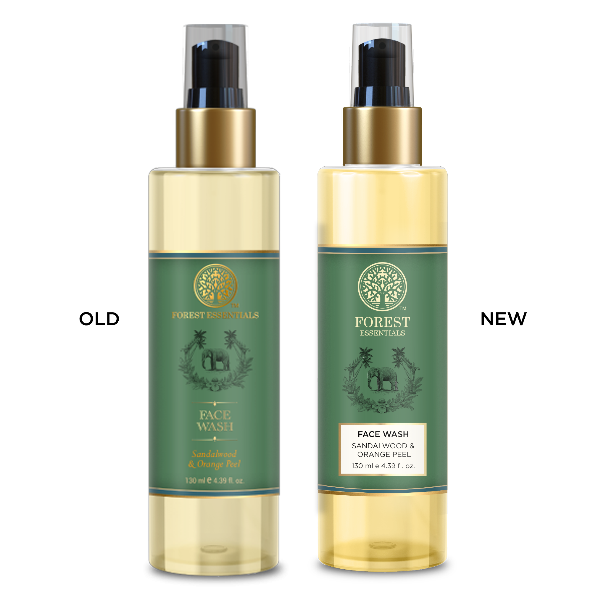 Facial Cleanser Sandalwood & Orange Peel Ayurvedic Face Wash