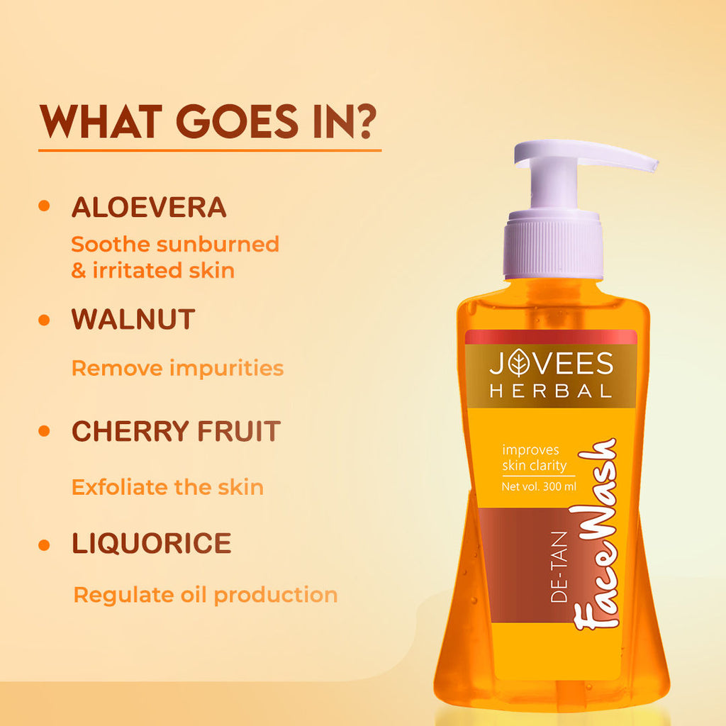 Herbal De-Tan Face Wash