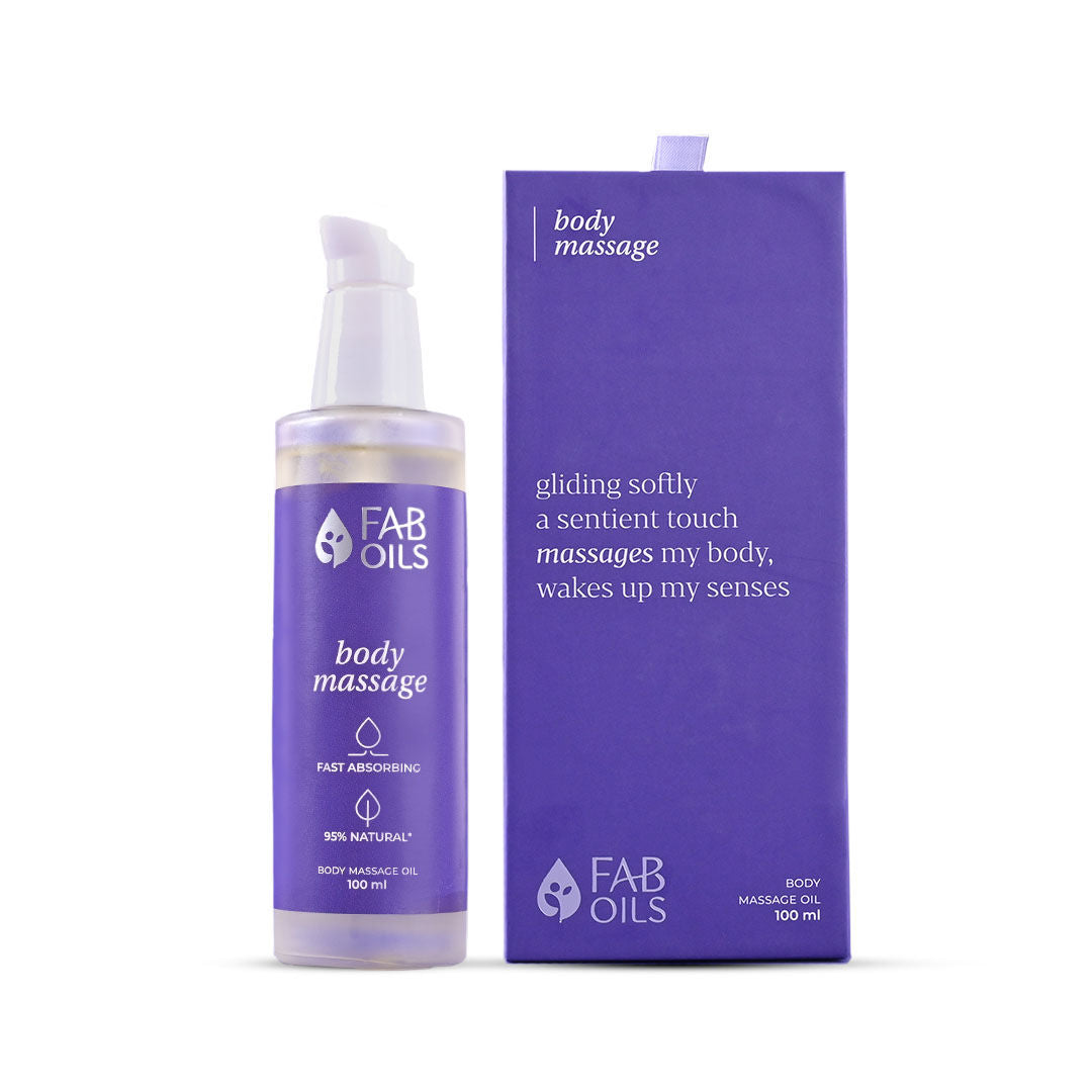 Body Massage Body Oil with Tingflower & Blue Lotus
