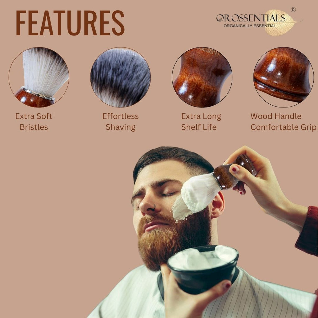 Wooden Shaving Brush For Men