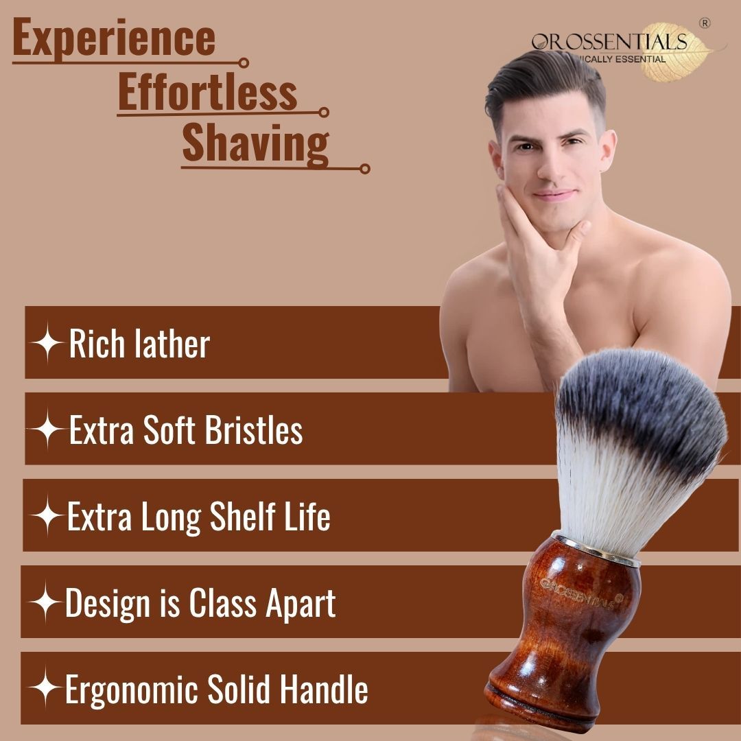 Wooden Shaving Brush For Men