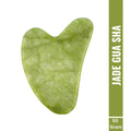Jade Gua Sha Stone Face Massager For Face, Neck Glow & Skin Brightening