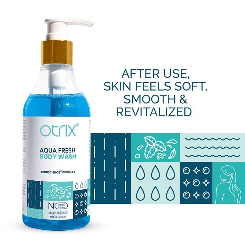 Aqua Fresh Hydrating Body Wash With Aloe Vera & Citrus Formula