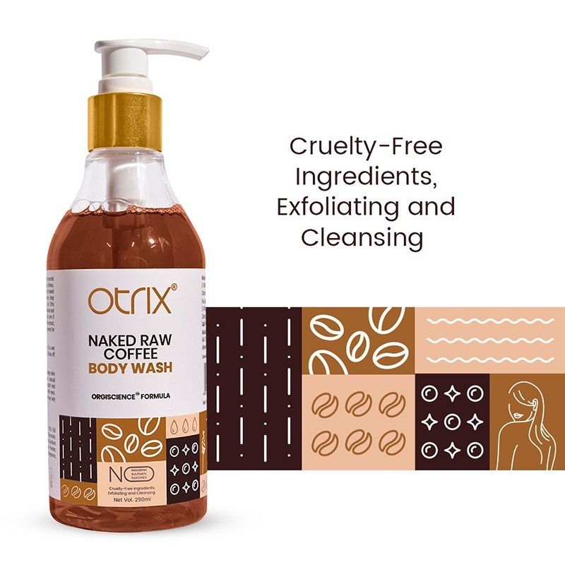 Raw Coffee Antioxidant-Rich, Exfoliating & Nourishing Body Wash