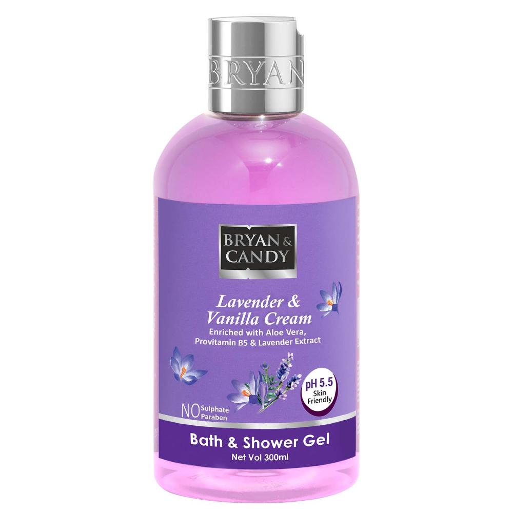 Lavender& Vanilla Cream Bath & Shower Gel