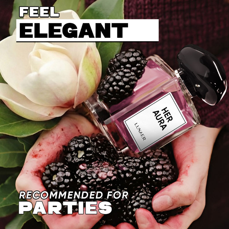 Her Aura Floral Perfume With Lavender, Jasmine & Vanilla Notes For Women