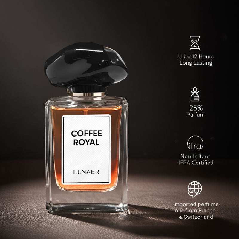 Coffee Royal Captivating Coffee & Vanilla Warm Long Lasting Luxury Perfume