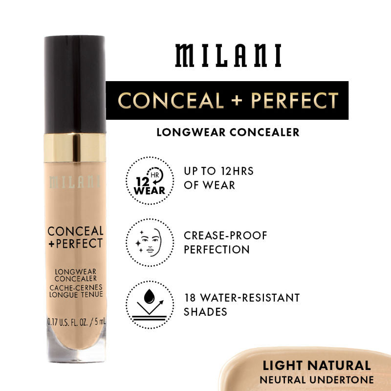 Conceal + Perfect Longwear Concealer - Light Natural