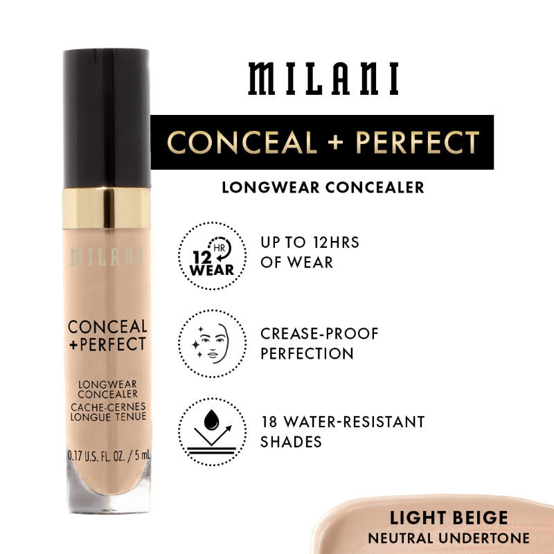 Conceal + Perfect Longwear Concealer - Light Beige