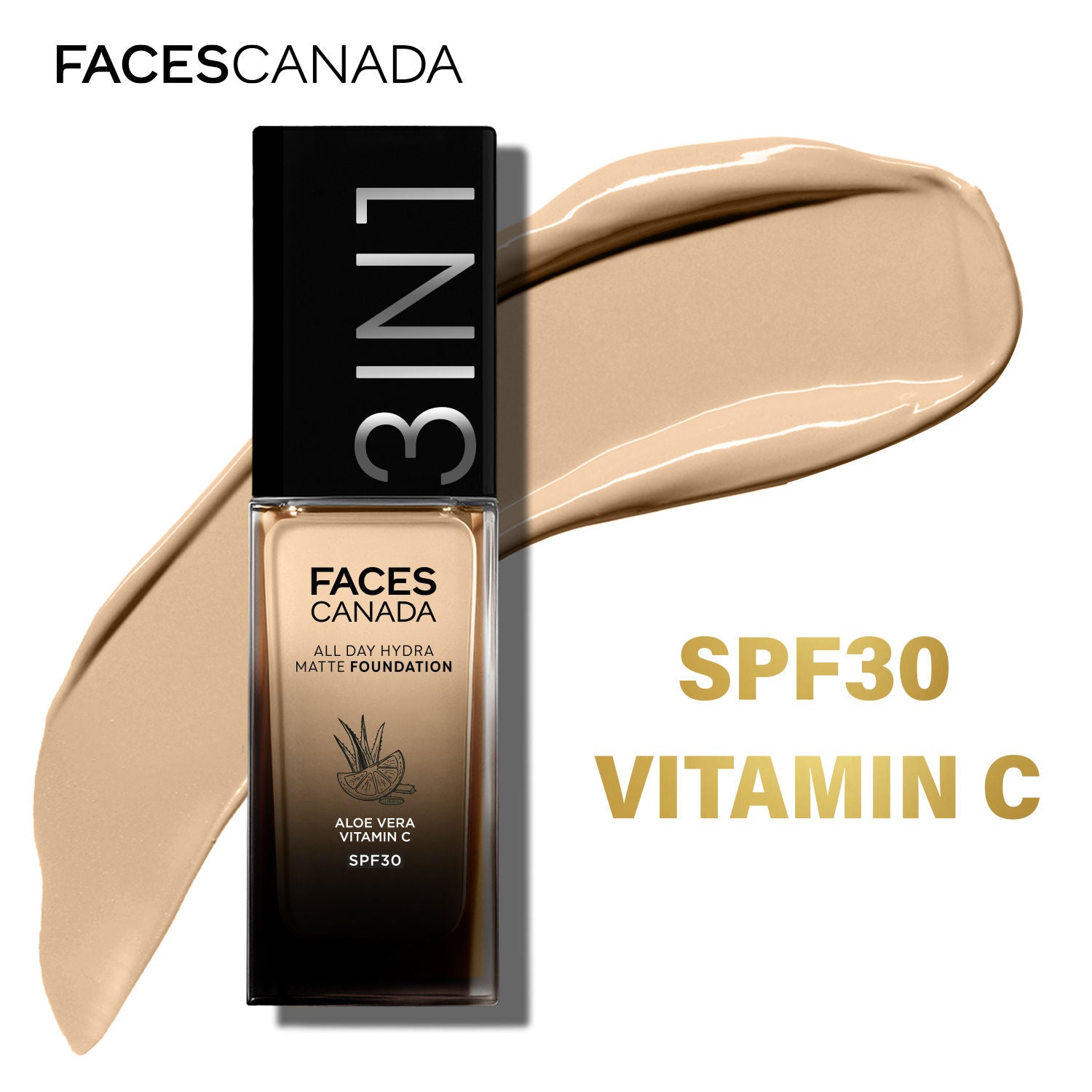 3 In 1 All Day Hydra Matte Foundation