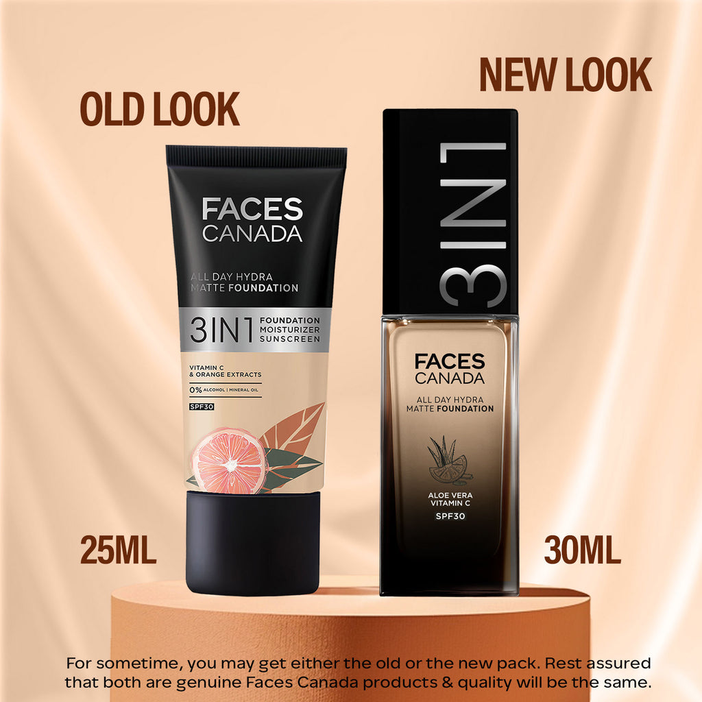3 In 1 All Day Hydra Matte Foundation