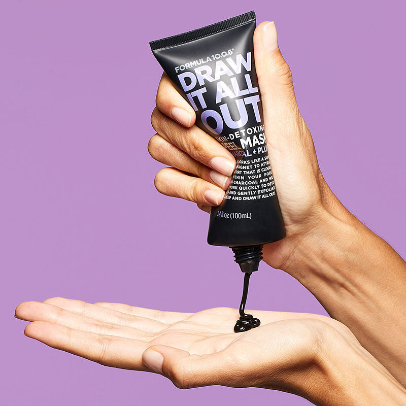 Draw It All Out Skin-Detoxing Peel Mask With Charcoal + Plum