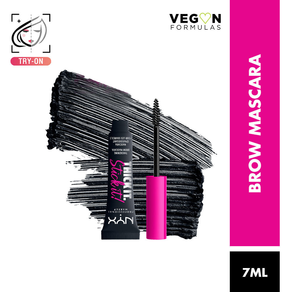 Thick It Stick It Brow Mascara - Brunette - Black