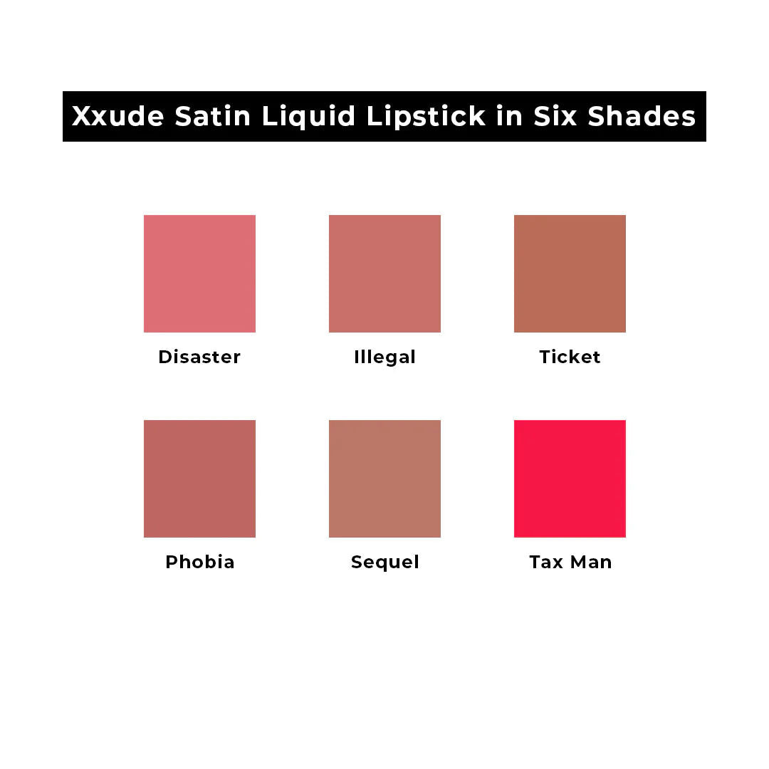 Xxude Satin Liquid Lipstick