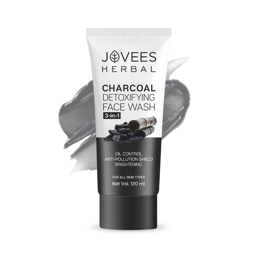 Activated Charcoal Detoxifying Face Wash Smooth & Supple Skin