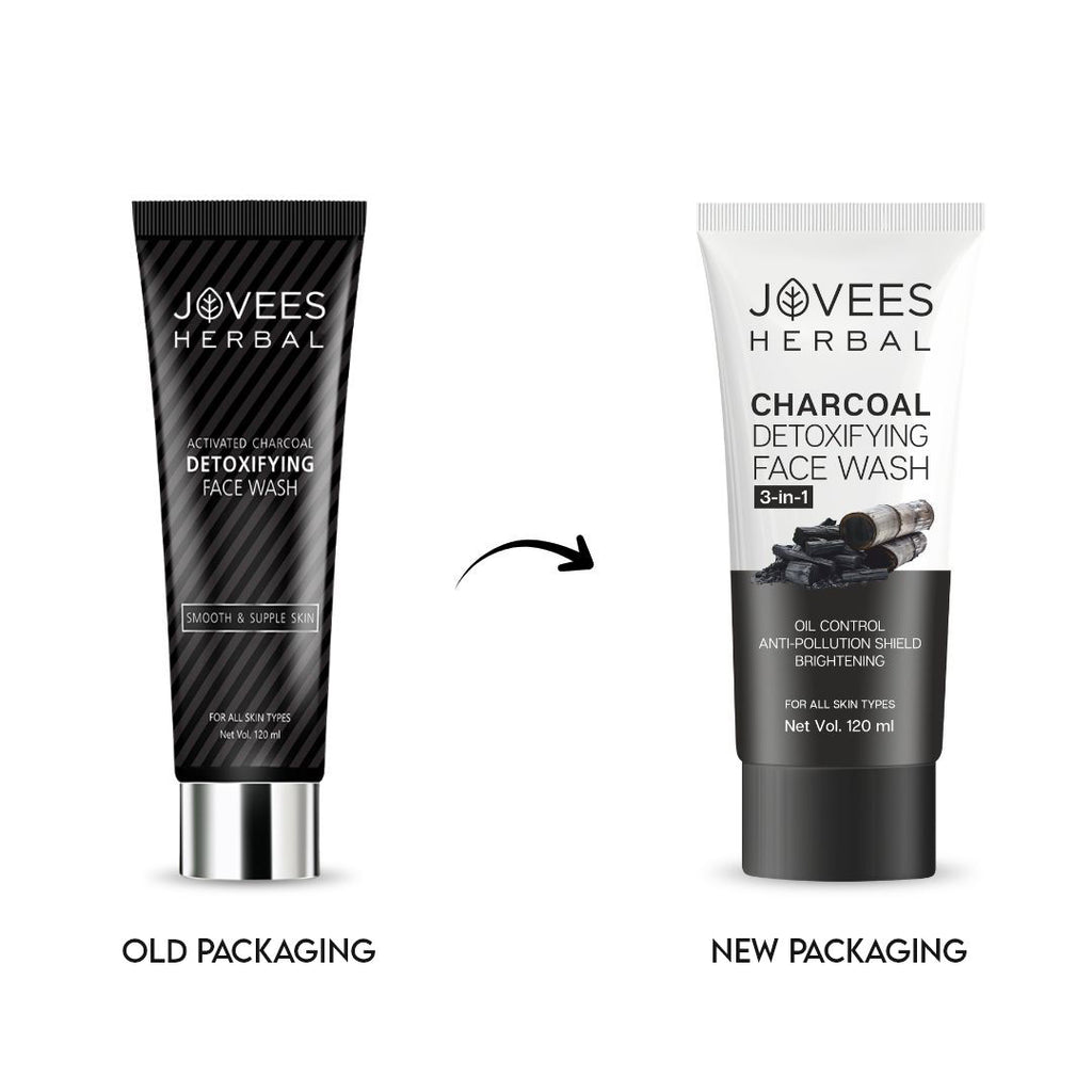 Activated Charcoal Detoxifying Face Wash Smooth & Supple Skin