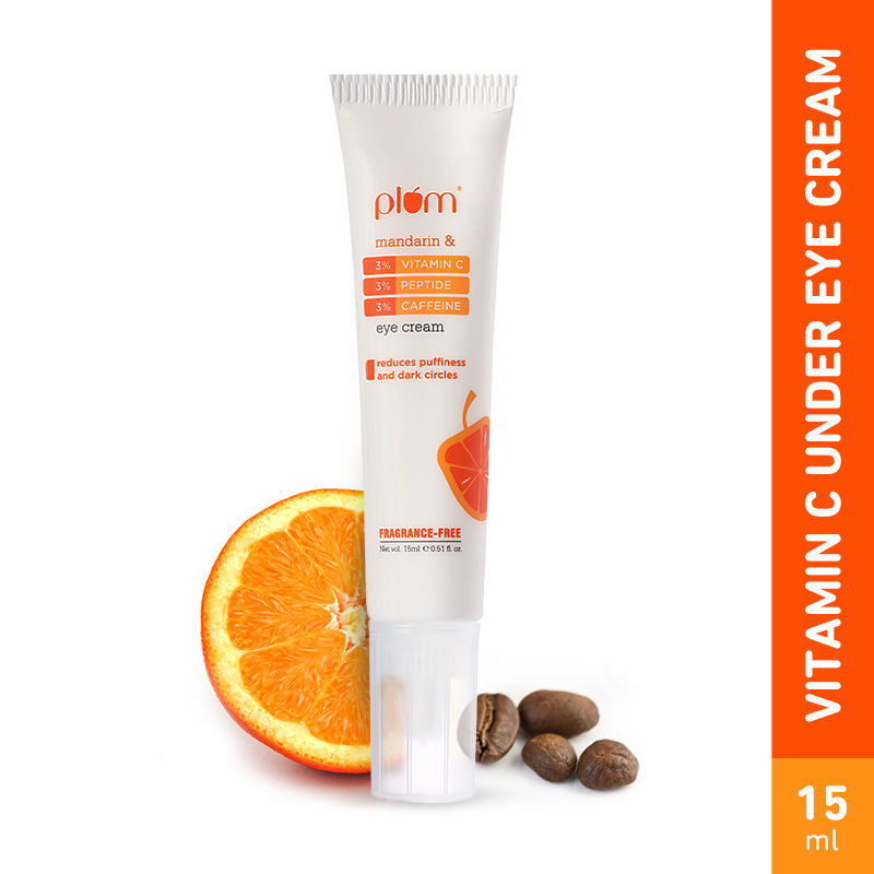3% Vitamin C 3% Peptide & 3% Caffeine Under Eye Cream With Mandarin