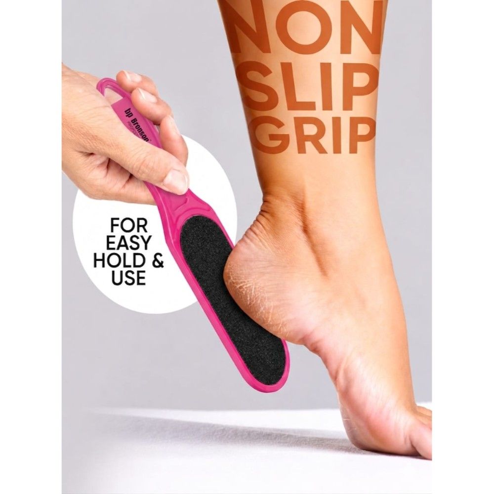 Double Sided Emery Foot File Callus, Dead Skin Remover for Smooth Pedicure Feet