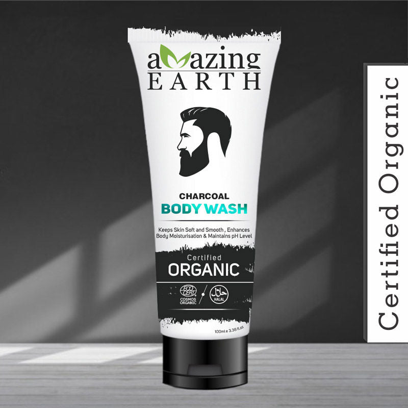 Charcoal Body Wash For Men