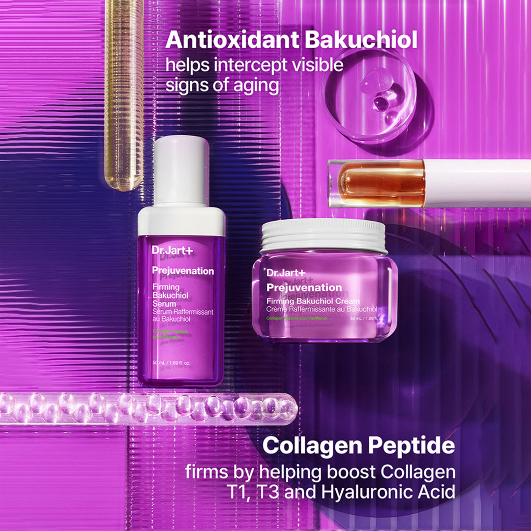 Prejuvenation Firming Bakuchiol Serum For Preventative Aging – Serum With Collagen Peptide