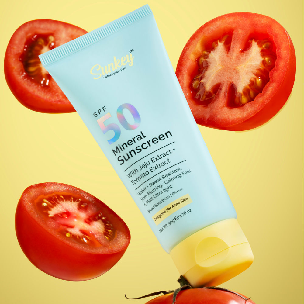 Mineral Sunscreen SPF 50 PA++++ With Jeju And Tomato Extract