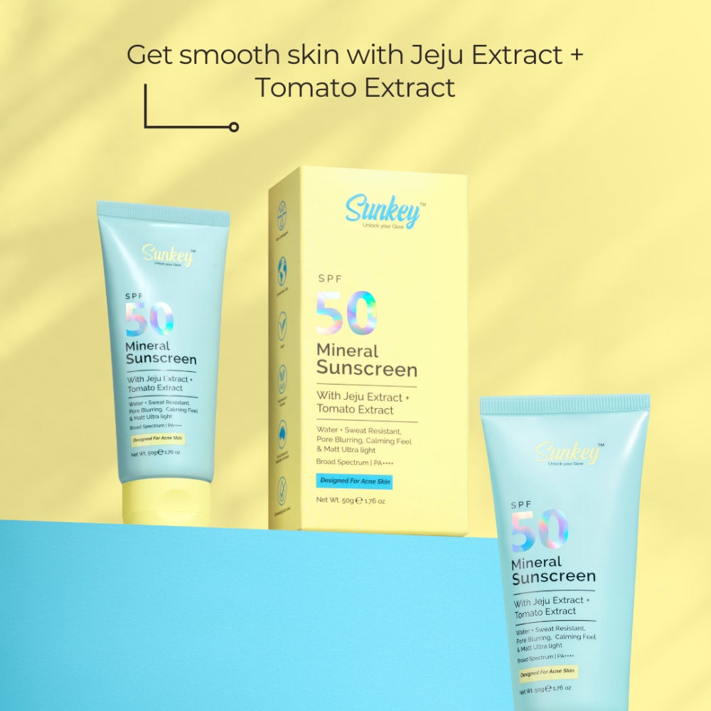 Mineral Sunscreen SPF 50 PA++++ With Jeju And Tomato Extract