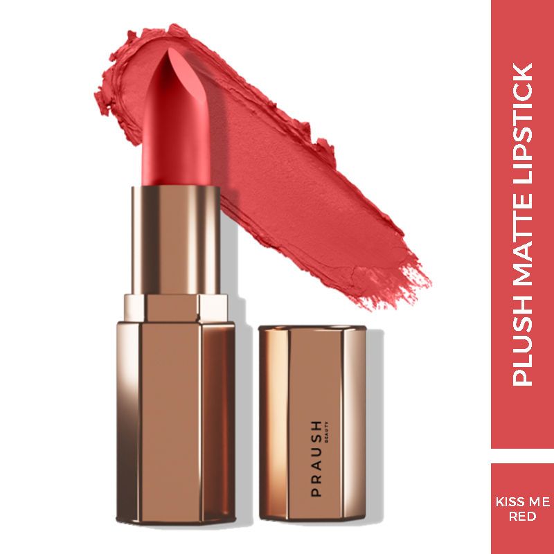 Plush Matte Lipstick - Kiss Me Red