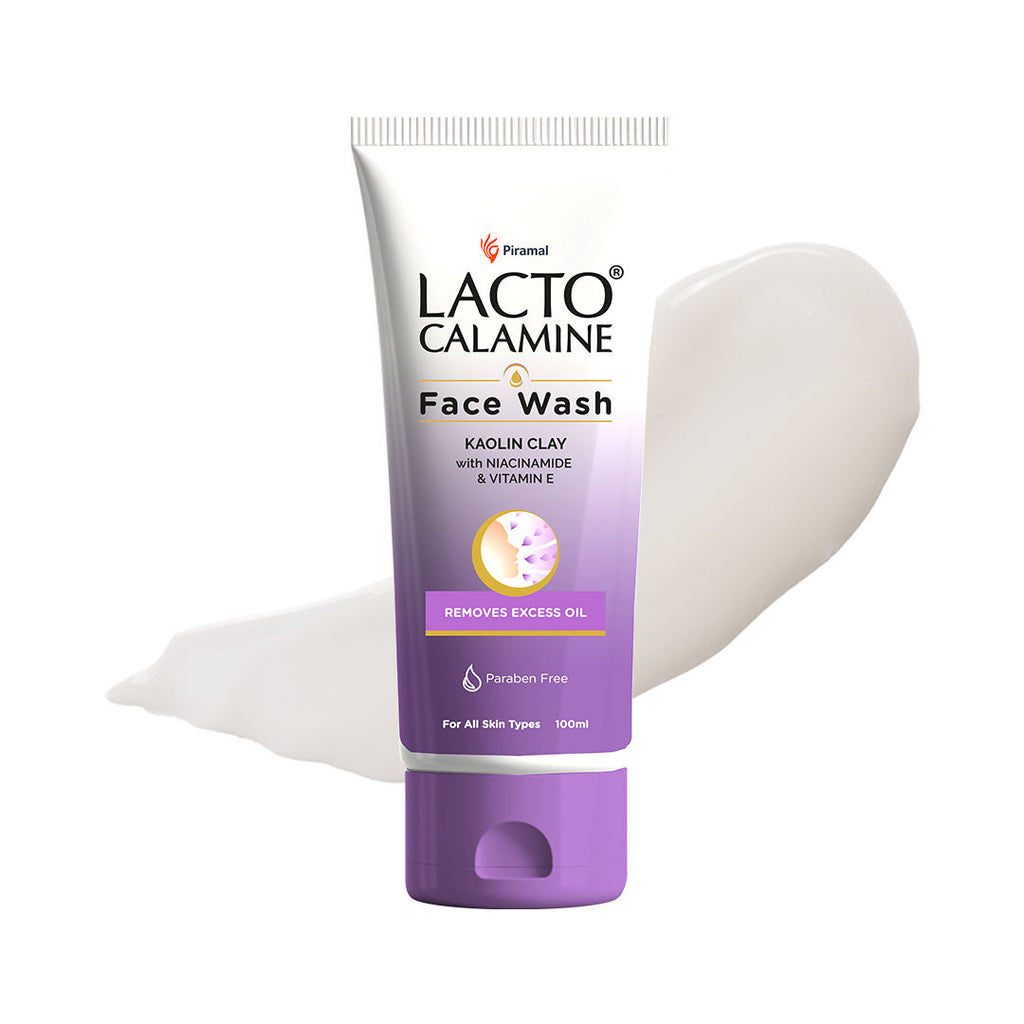 Face Wash with Kaolin Clay, Niacinamide & Vitamin E for All Skin Types