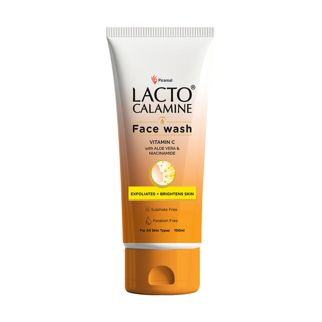 Vitamin C Face Wash With Aloe Vera & Niacinamide For Glowing & Skin Brightening