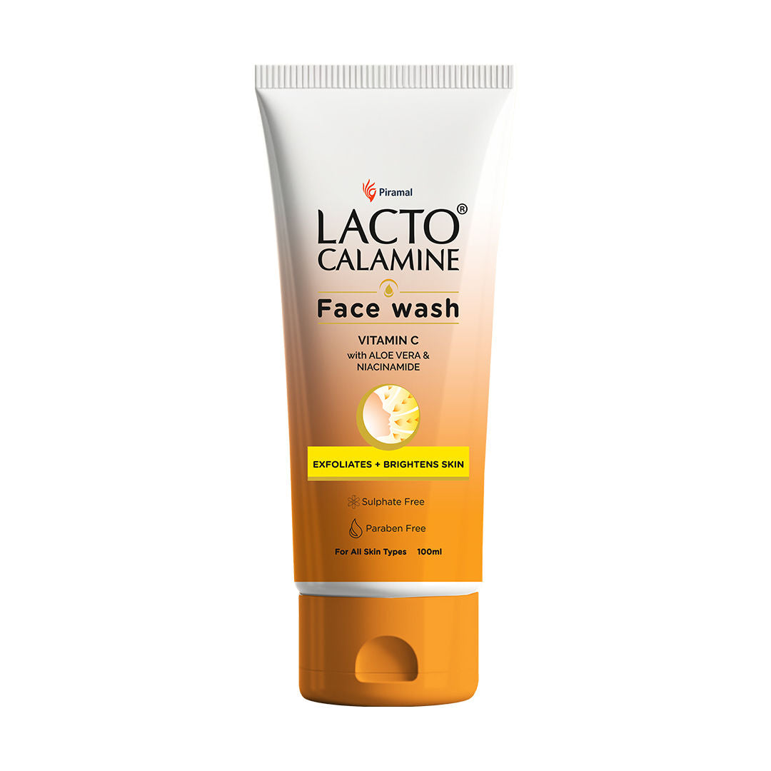 Vitamin C Face Wash With Aloe Vera & Niacinamide For Glowing & Skin Brightening