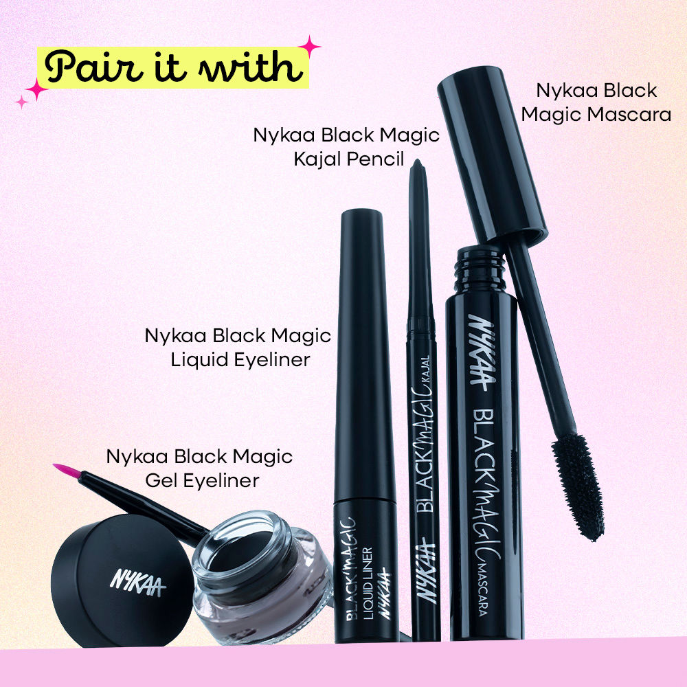 Nykaa Black Magic Waterproof & Smudgeproof Mascara - Extreme Black