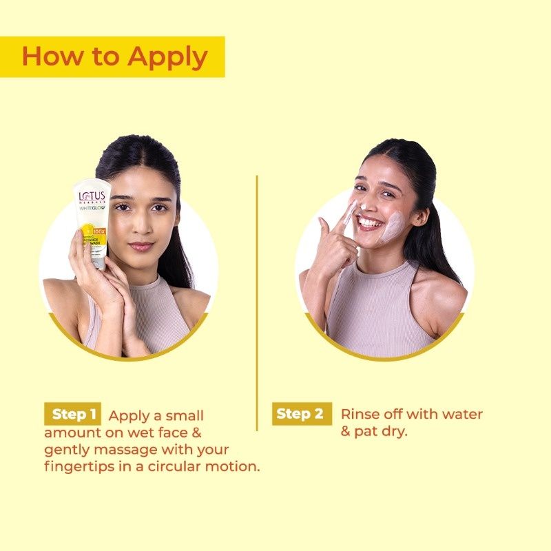 Whiteglow Vitamin C Radiance Face Wash Reduce Dark Spots & Dull Skin, All Skin Types