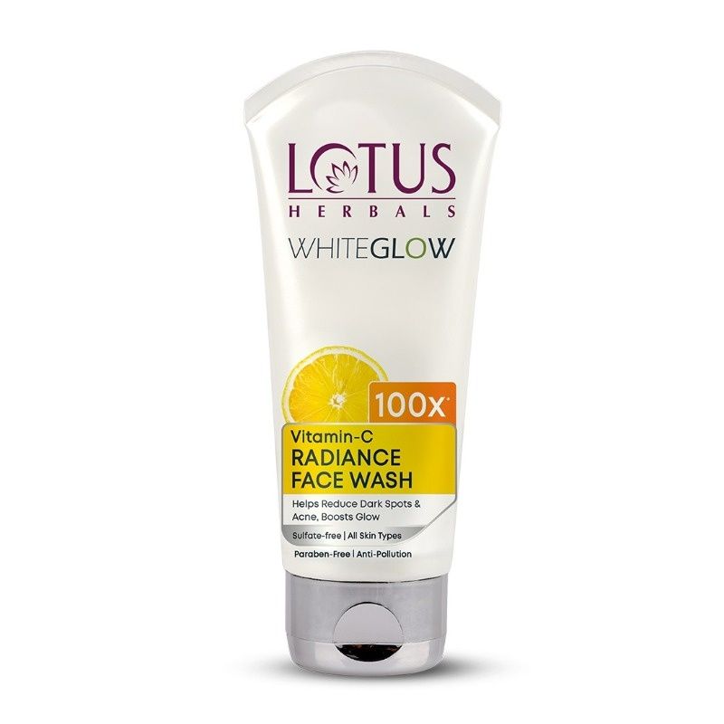 Whiteglow Vitamin C Radiance Face Wash Reduce Dark Spots & Dull Skin, All Skin Types