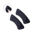 Heel Liners Self-Adhesive Shoe Bite Protector Foam Pads Insole Inserts Cushion Strips in Black