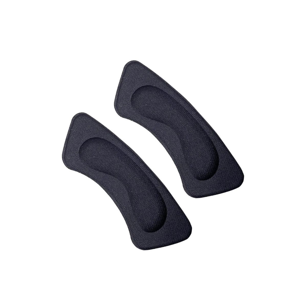 Heel Liners Self-Adhesive Shoe Bite Protector Foam Pads Insole Inserts Cushion Strips in Black